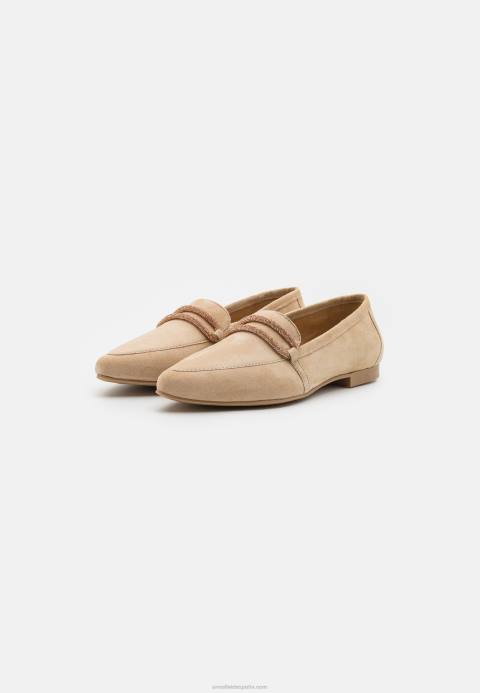 mujer slip-on de piel beige Anna Field 84Z81810