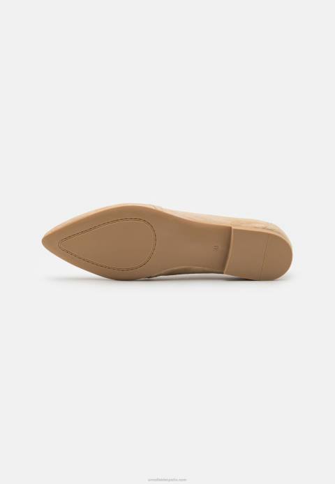 mujer slip-on de piel beige Anna Field 84Z81810