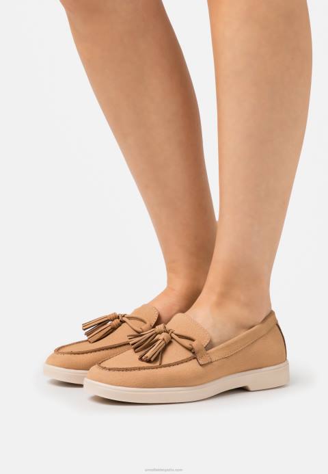 mujer slip-on de piel beige Anna Field 84Z81814