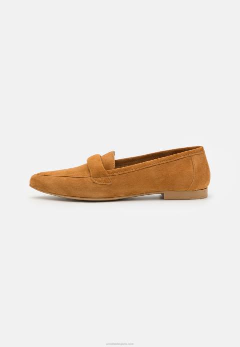 mujer slip-ons de piel coñac Anna Field 84Z81819