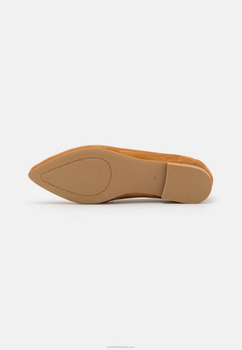mujer slip-ons de piel coñac Anna Field 84Z81819