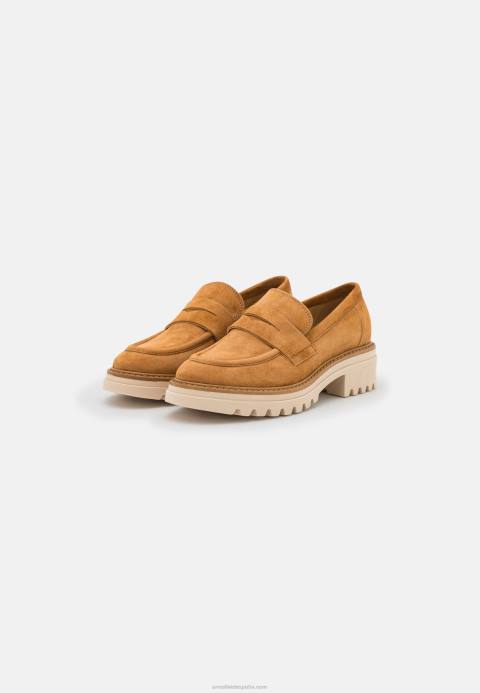 mujer slip-ons de piel coñac Anna Field 84Z81822
