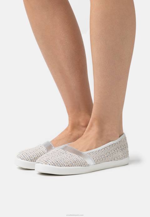mujer slip-ons plata Anna Field 84Z81826