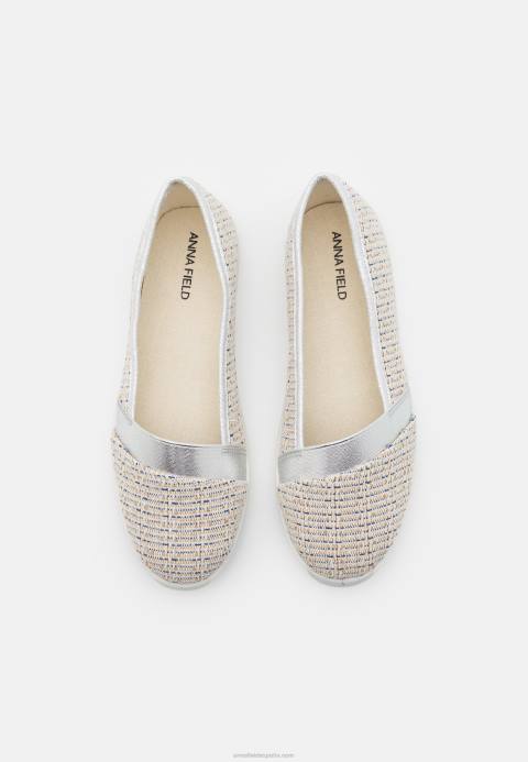 mujer slip-ons plata Anna Field 84Z81826